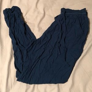 Navy Blue dress jogger pant